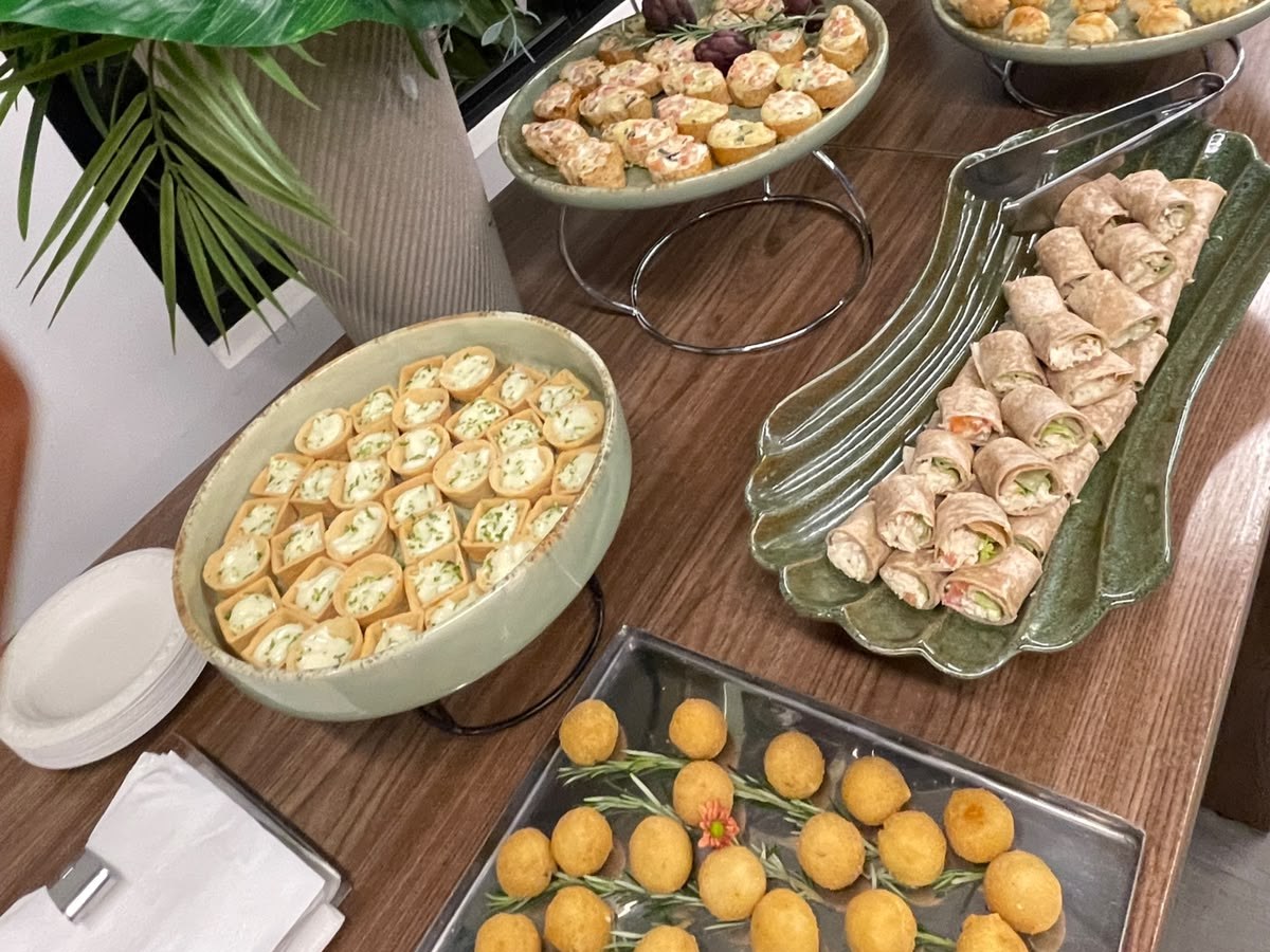 Mesa do coffee break